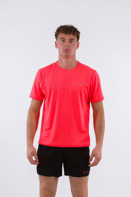 LONGE UOMO T-SHIRT MEZZA MANICA IN MESH