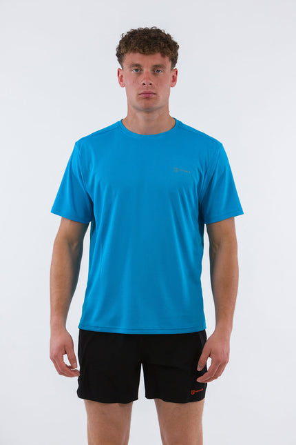 LONGE UOMO T-SHIRT MEZZA MANICA IN MESH