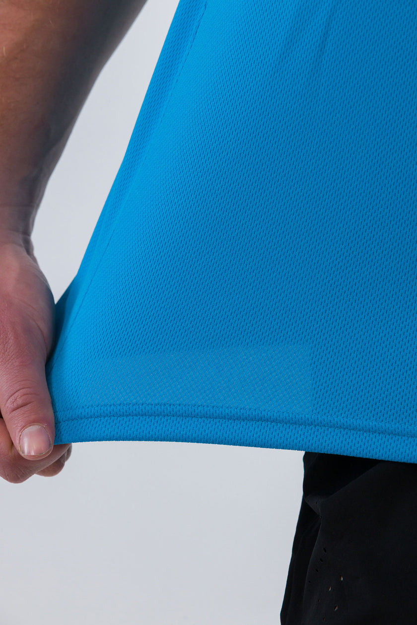 LONGE UOMO T-SHIRT MEZZA MANICA IN MESH - (BOX ASS. 10 PZ)
