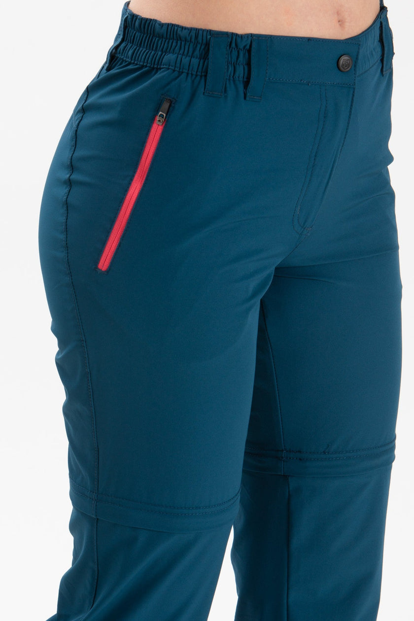 MONVISA ZIP OFF DONNA PANTALONE TREKKING LUNGO