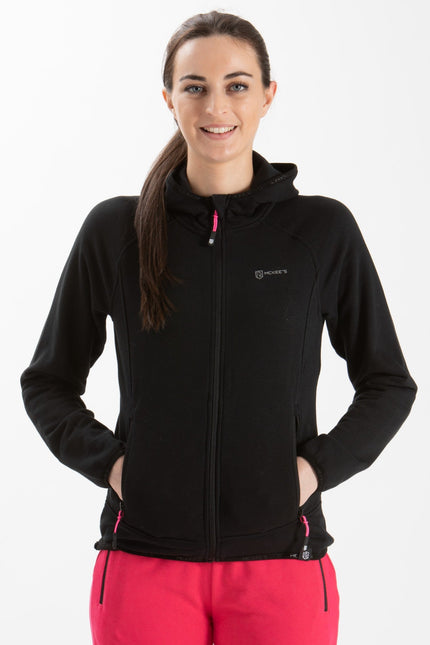 YAYAMARI DONNA FELPA FULL ZIP CON CAPPUCCIO