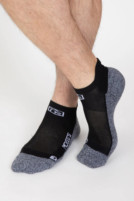EVEN BLACK UOMO CALZINO DA RUNNING (BOX ASS. 6 PZ)