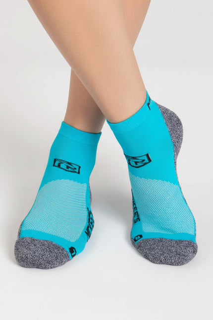 VELVET ATOMIC BLUE/BLACK DONNA CALZINO DA RUNNING - BOX ASS. 6 PZ
