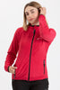 SAPONARIA DONNA FULL ZIP IN PILE RIGATO