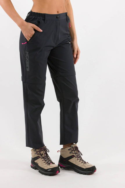 FODARA DONNA PANTALONE TREKKING MODULARE