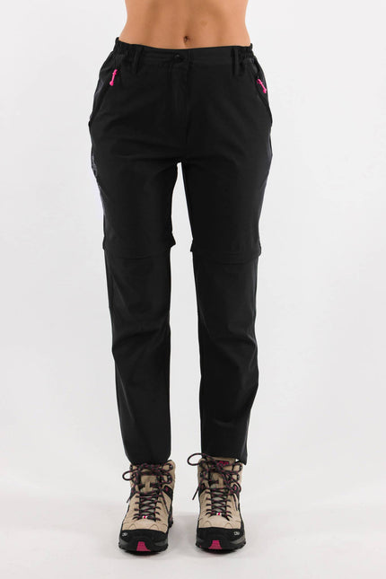 FODARA DONNA PANTALONE TREKKING MODULARE