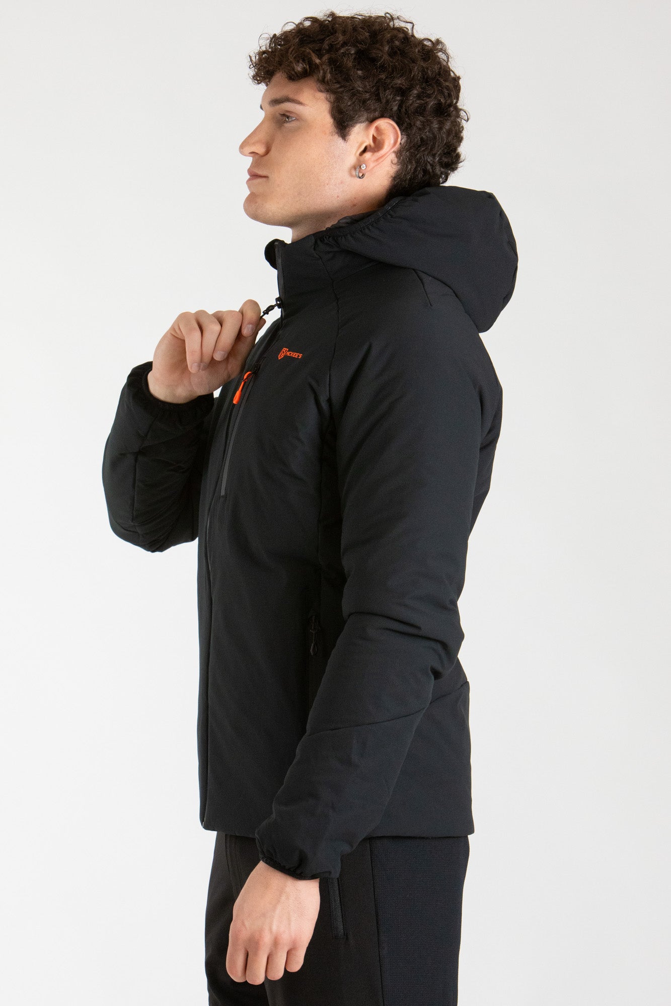 ALPINE UOMO GIACCA IMBOTTITA CON CAPPUCCIO