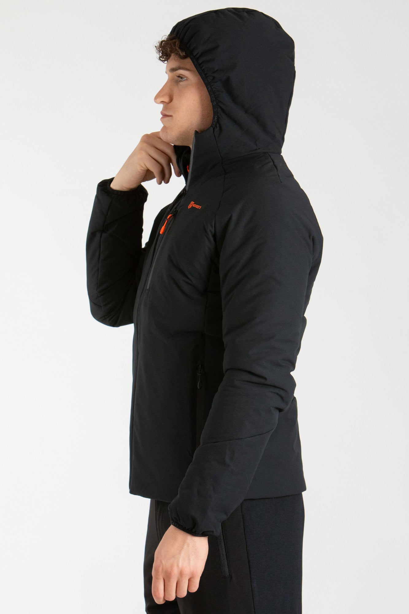 ALPINE UOMO GIACCA IMBOTTITA CON CAPPUCCIO