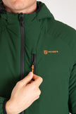 ALPINE UOMO GIACCA IMBOTTITA CON CAPPUCCIO