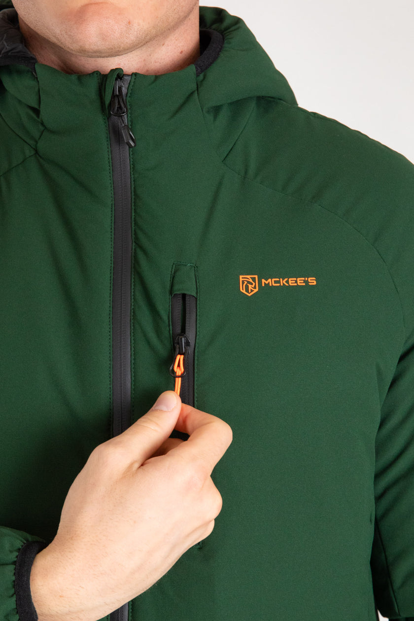 ALPINE UOMO GIACCA IMBOTTITA CON CAPPUCCIO