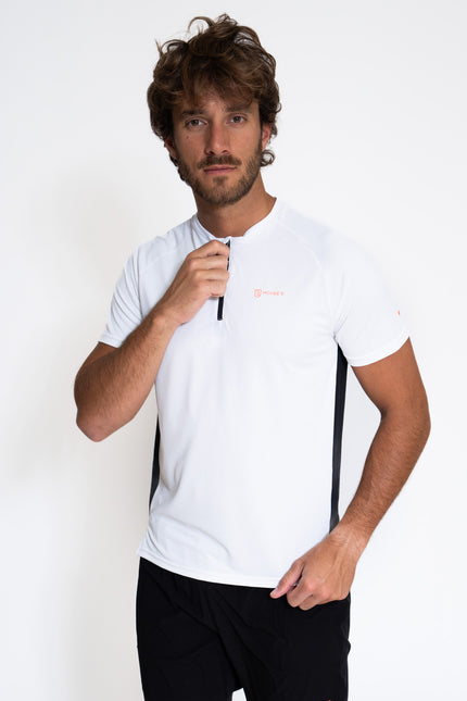 AMARANTO UOMO T-SHIRT M/M MEZZA ZIP (BOX ASS. 10 PZ)