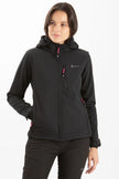 ARLARA DONNA GIACCA IN SOFT SHELL CON CAPPUCCIO