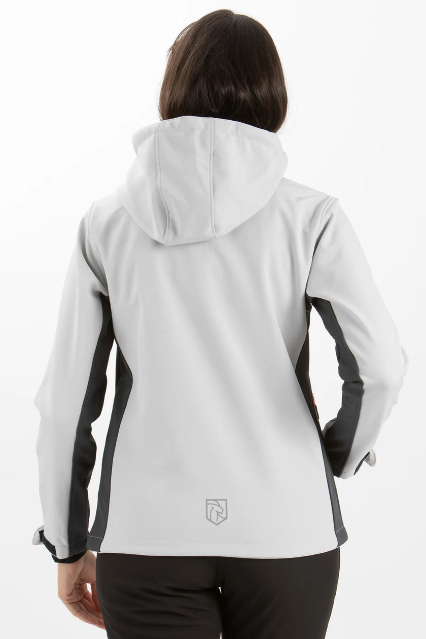 ARLARA DONNA GIACCA IN SOFT SHELL CON CAPPUCCIO