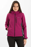 ARLARA DONNA GIACCA IN SOFT SHELL CON CAPPUCCIO