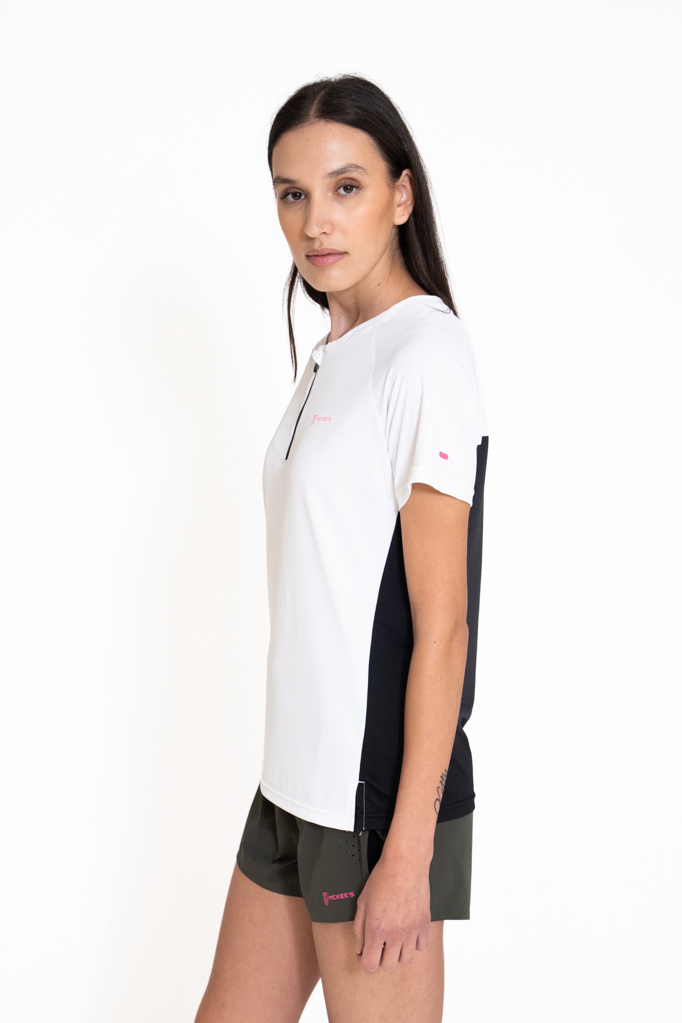 ARTEMISIA DONNA T-SHIRT M/M MEZZA ZIP - BOX ASS. 10 PZ