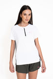 ARTEMISIA DONNA T-SHIRT M/M MEZZA ZIP - BOX ASS. 10 PZ