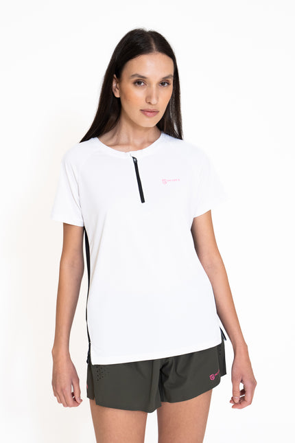 ARTEMISIA DONNA T-SHIRT M/M MEZZA ZIP (BOX ASS. 10 PZ)