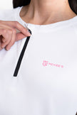 ARTEMISIA DONNA T-SHIRT M/M MEZZA ZIP - BOX ASS. 10 PZ