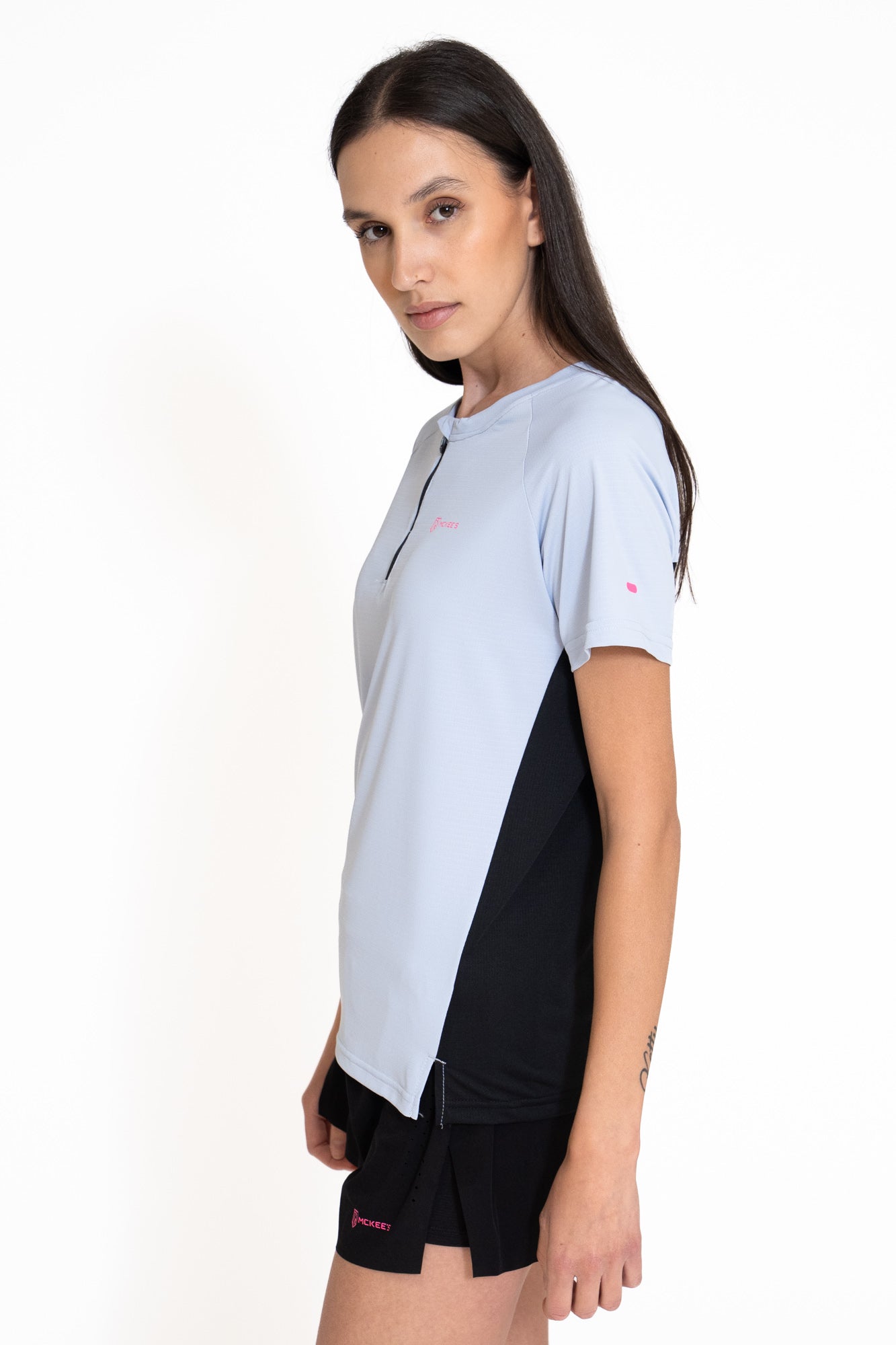 ARTEMISIA DONNA T-SHIRT M/M MEZZA ZIP - BOX ASS. 10 PZ