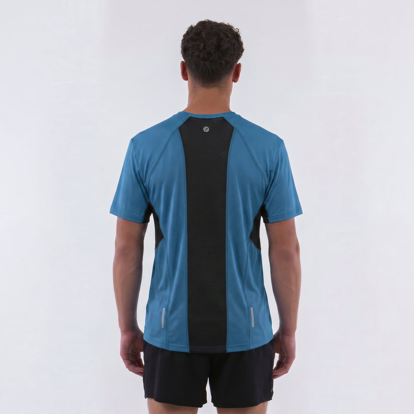 AXTEN 2.0 UOMO T-SHIRT MEZZA MANICA IN SQUARED MESH - (BOX ASS. 8 PZ)