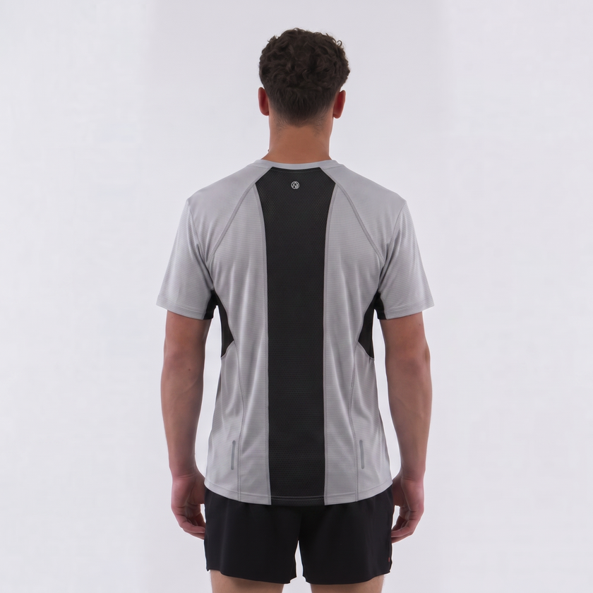 AXTEN 2.0 UOMO T-SHIRT MEZZA MANICA IN SQUARED MESH - (BOX ASS. 8 PZ)