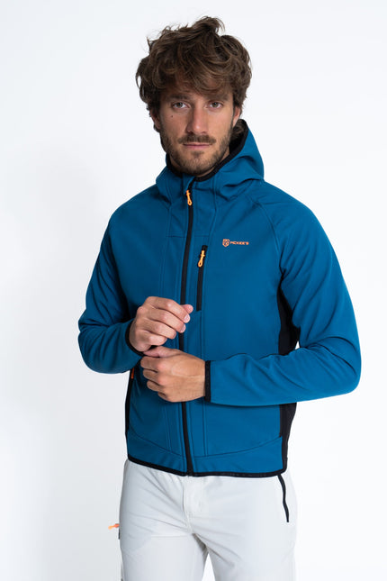BAMUS UOMO GIUBBINO CON CAPPUCCIO IN SOFT SHELL