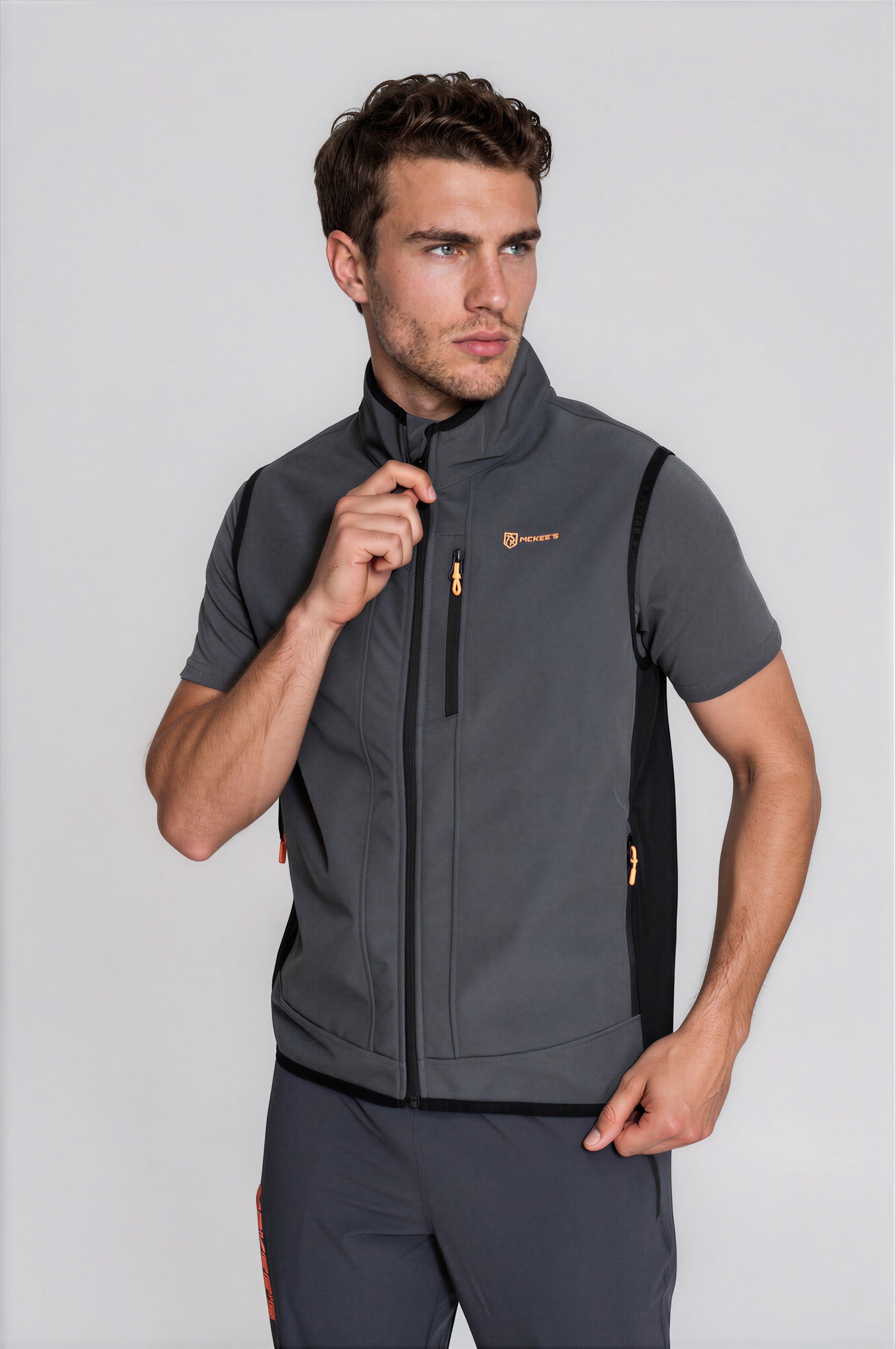 BARU UOMO SMANICATO IN SOFT SHELL ESTIVO