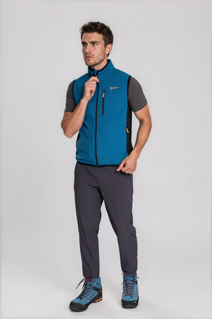 BARU UOMO SMANICATO IN SOFT SHELL ESTIVO
