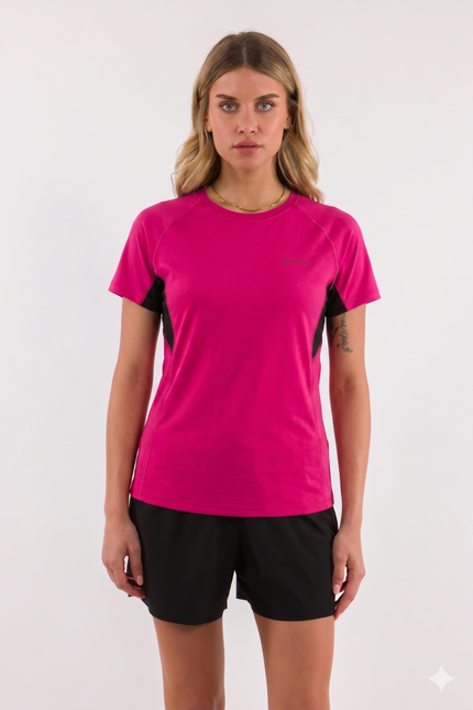 BERNADETTE 2.0 DONNA T-SHIRT MEZZA MANICA IN WAFFLE MESH - (BOX ASS. 8 PZ)