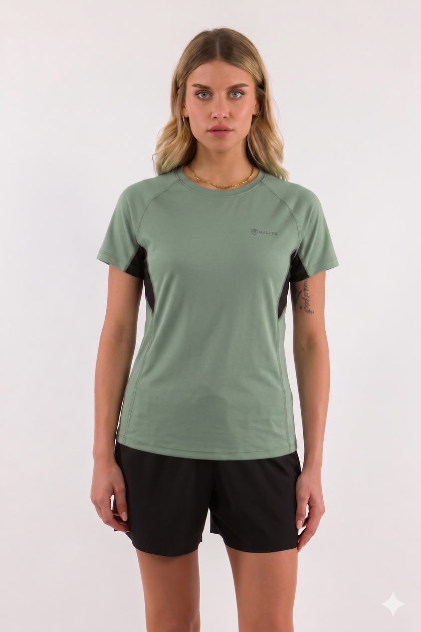 BERNADETTE 2.0 DONNA T-SHIRT MEZZA MANICA IN WAFFLE MESH - (BOX ASS. 8 PZ)