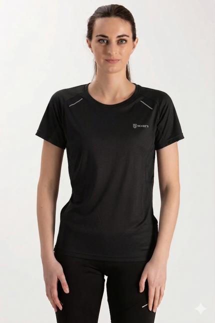 BERNADETTE DONNA T-SHIRT M/M JAQUARD WAFFLE MESH (BOX ASS. 10 PZ)