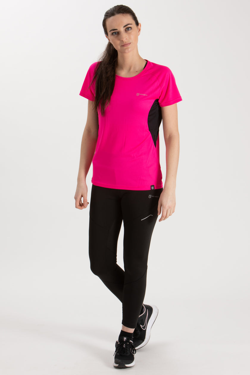 BERNADETTE DONNA T-SHIRT M/M JAQUARD WAFFLE MESH - BOX ASS. 10 PZ