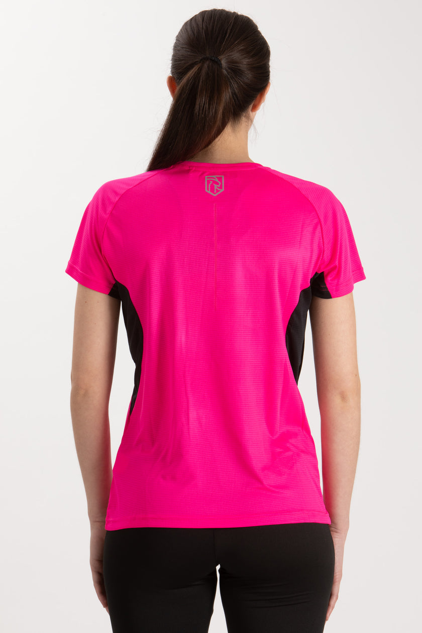 BERNADETTE DONNA T-SHIRT M/M JAQUARD WAFFLE MESH - BOX ASS. 10 PZ