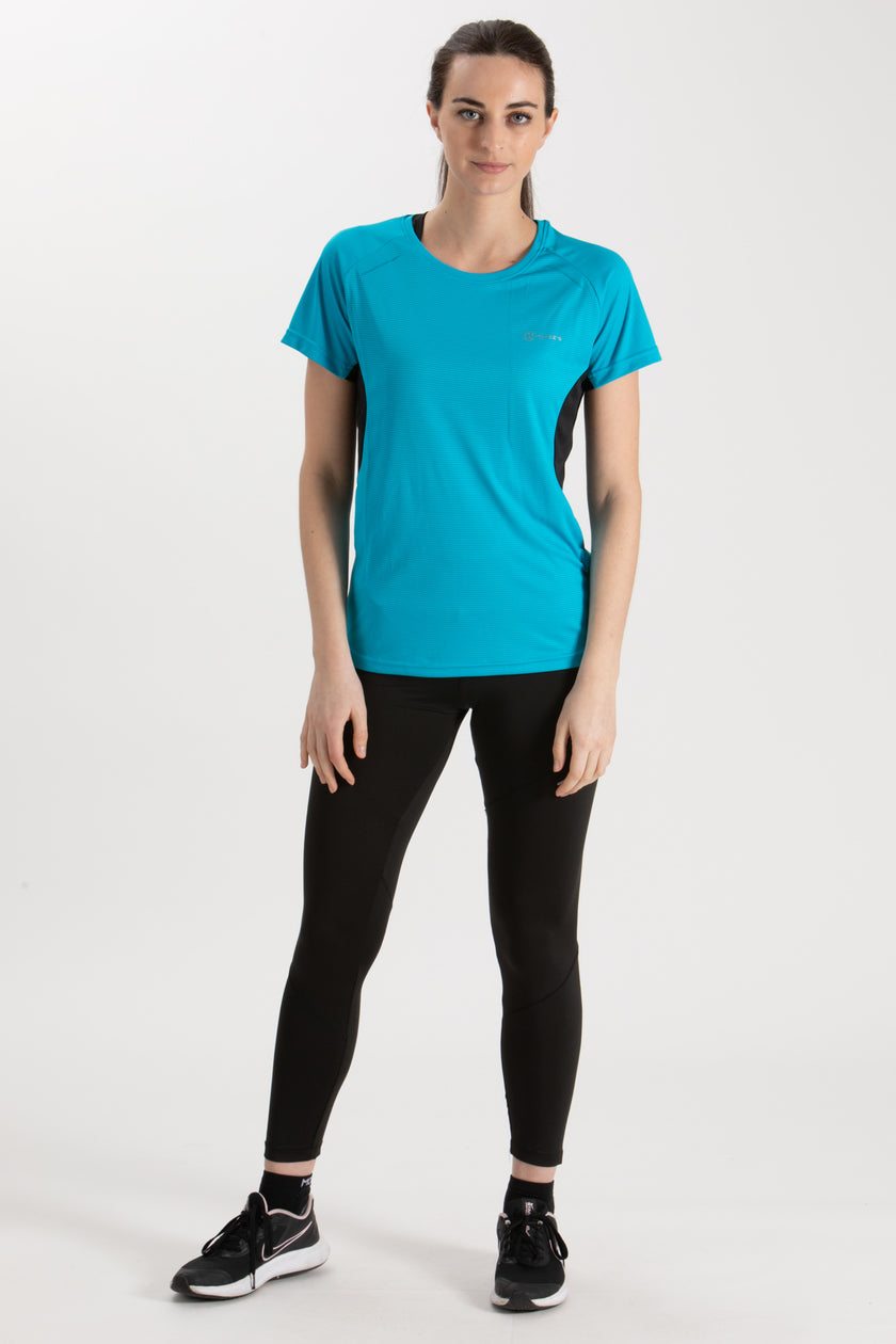 BERNADETTE DONNA T-SHIRT M/M JAQUARD WAFFLE MESH - BOX ASS. 10 PZ