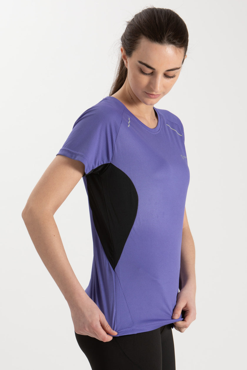 BERNADETTE DONNA T-SHIRT M/M JAQUARD WAFFLE MESH - BOX ASS. 10 PZ