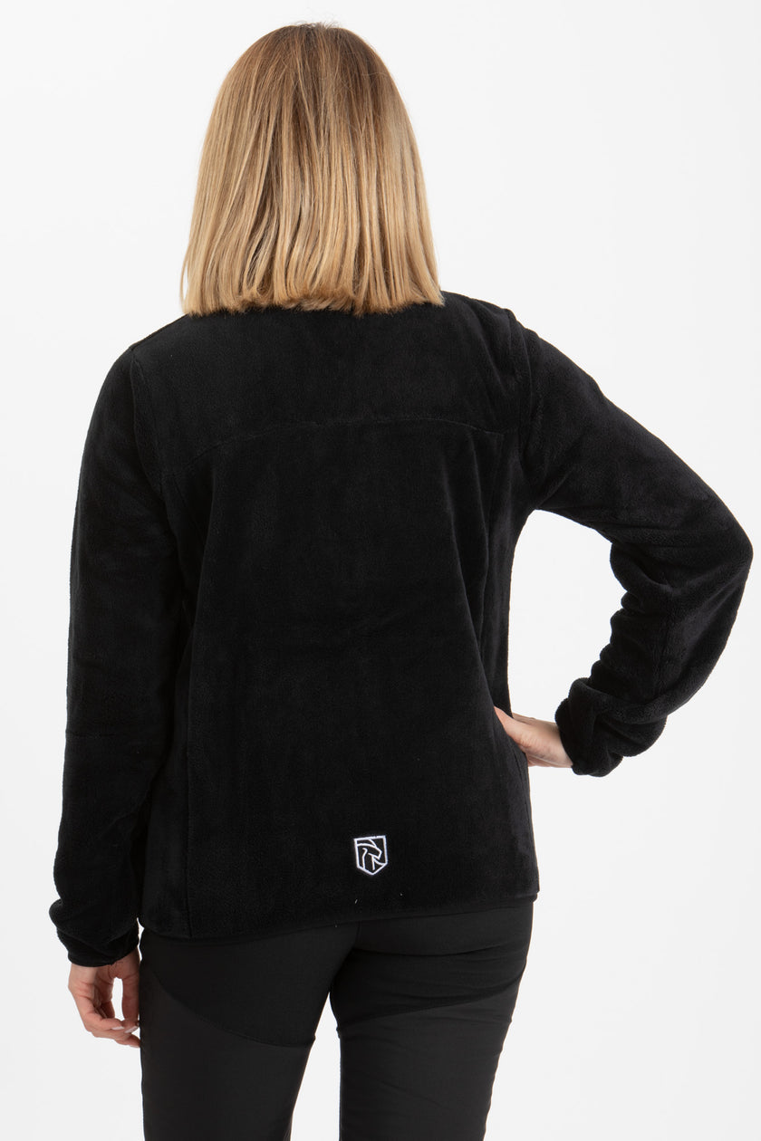 CIVETTA DONNA GIACCA FULL ZIP FLANNEL CORAL