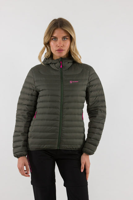 CHAMONIX DONNA GIACCA CON CAPPUCCIO IN PIUMA ULTRA LEGGERA