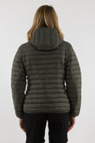 CHAMONIX DONNA GIACCA CON CAPPUCCIO IN PIUMA ULTRA LEGGERA