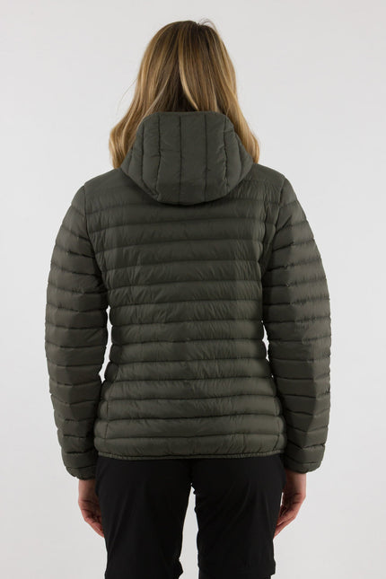 CHAMONIX DONNA GIACCA CON CAPPUCCIO IN PIUMA ULTRA LEGGERA