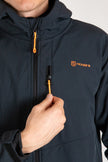 DRY UOMO GIACCA IN SOFT SHELL CON CAPPUCCIO