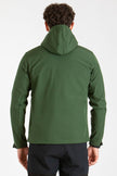 DRY UOMO GIACCA IN SOFT SHELL CON CAPPUCCIO