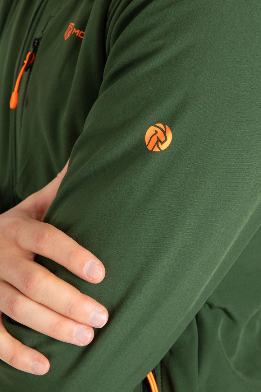 DRY UOMO GIACCA IN SOFT SHELL CON CAPPUCCIO