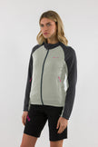 2027-ERRA DONNA GIACCA FULL ZIP CON CAPPUCCIO
