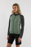 2027-ERRA DONNA GIACCA FULL ZIP CON CAPPUCCIO