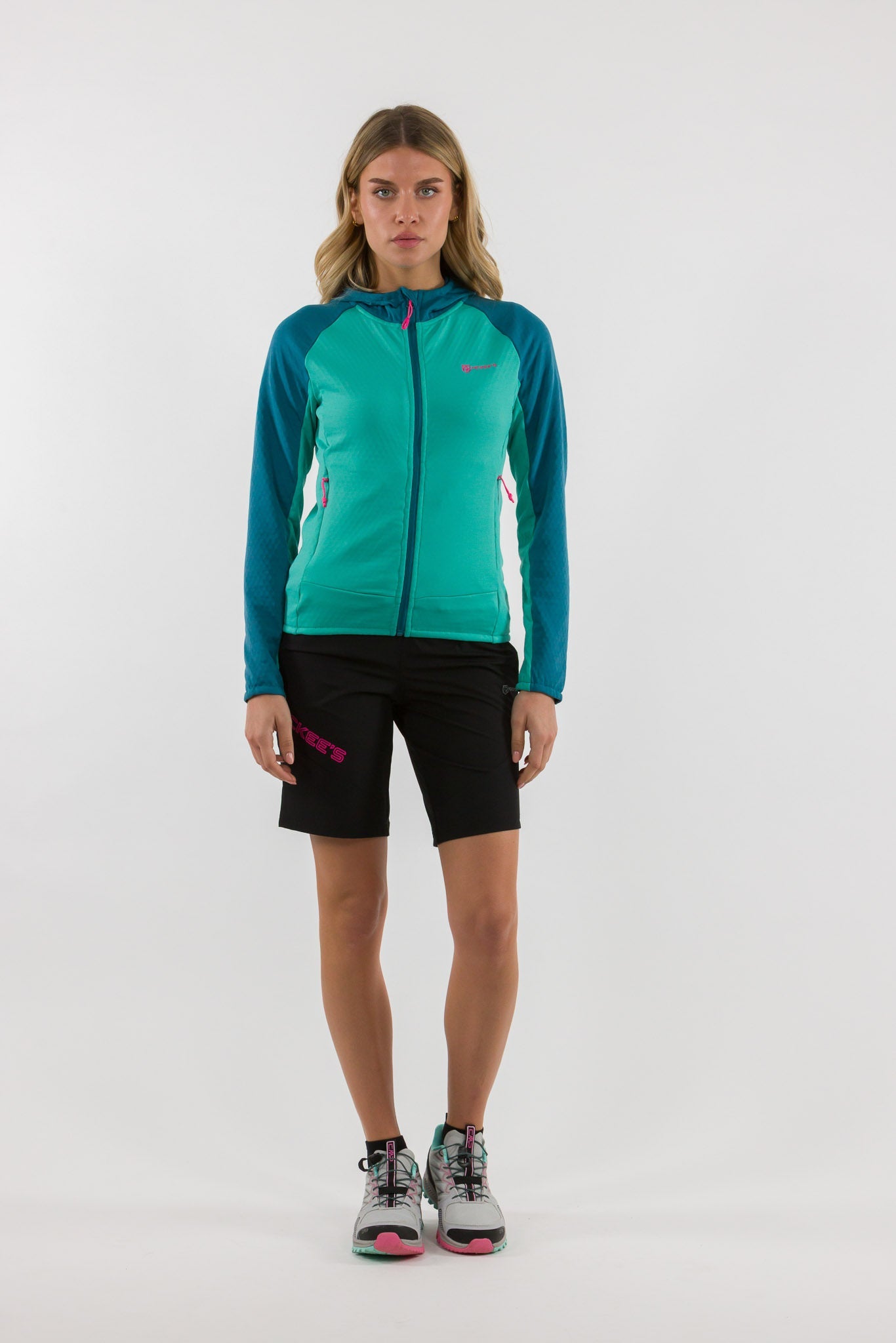 ERRA DONNA GIACCA FULL ZIP CON CAPPUCCIO