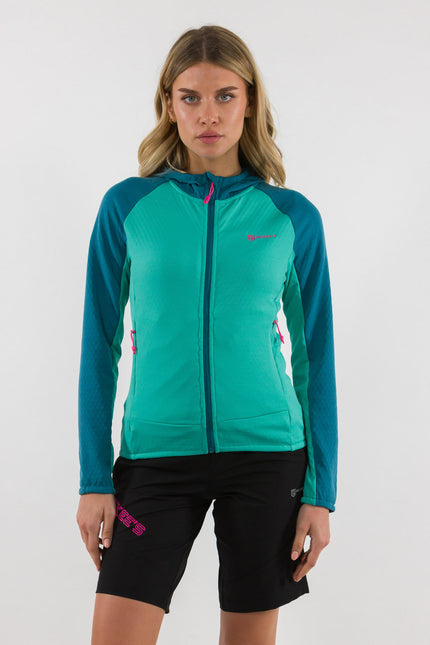 ERRA DONNA GIACCA FULL ZIP CON CAPPUCCIO