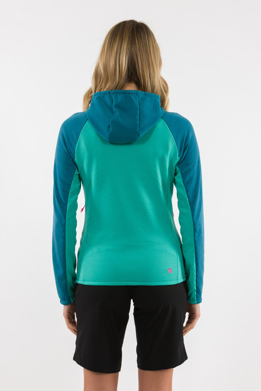 ERRA DONNA GIACCA FULL ZIP CON CAPPUCCIO