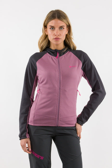 ERRA DONNA GIACCA FULL ZIP CON CAPPUCCIO
