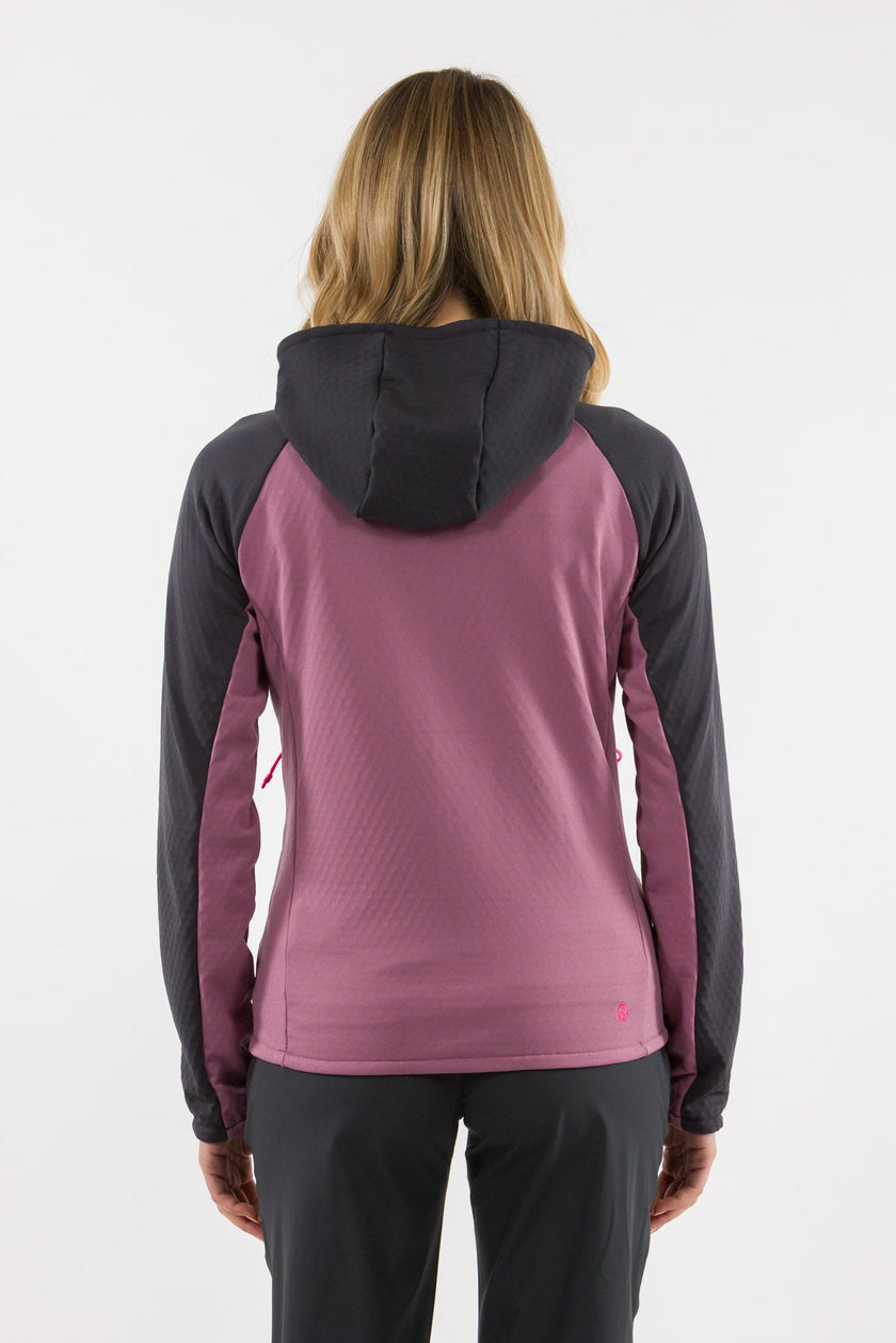 ERRA DONNA GIACCA FULL ZIP CON CAPPUCCIO