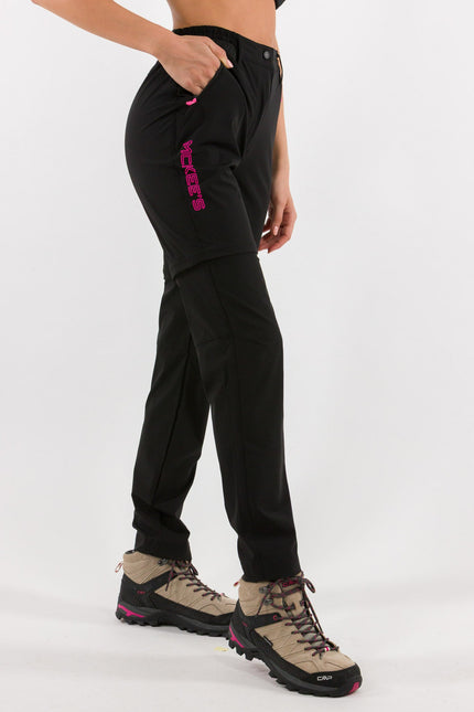 FODARA PANTALONE TREKKING ZIP OFF DONNA